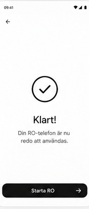 Your phone is ready.