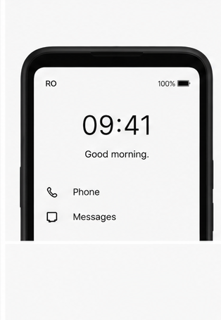 RO phone — Display